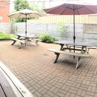 outside