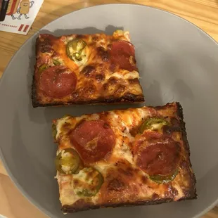 pizza, food