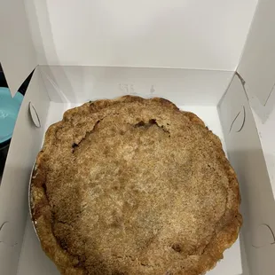 Dutch apple pie