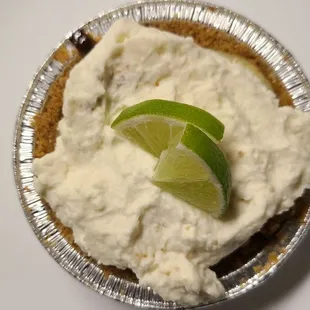 My mini key lime pie... Sooooooo fricken good!