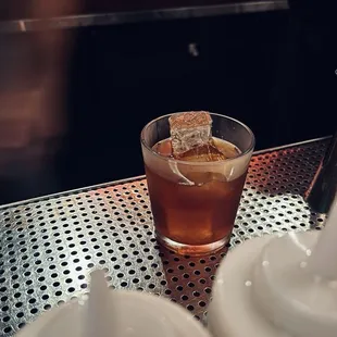 Paper route (cross between a boulevard and paper plane drinks)