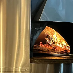 Wood-fired oven!