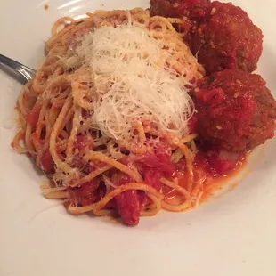 Spaghetti and Meatballs