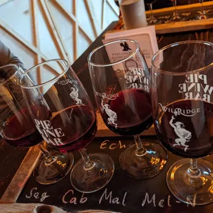 Wine flights