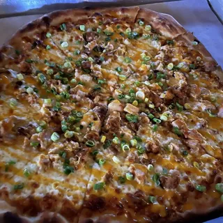 Honey Butter Fried Chicken Pizza