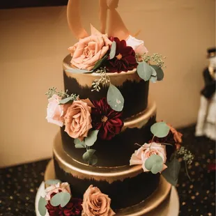 Halloween wedding cake