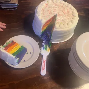 Rainbow cake