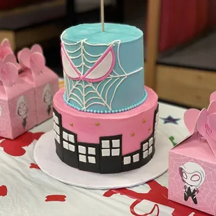 Ghost Spider Cake