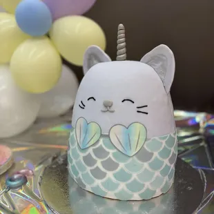 Squishmallow birthday cake