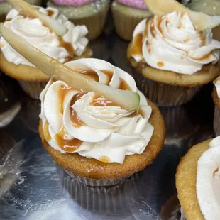 Caramel Apple Cupcake