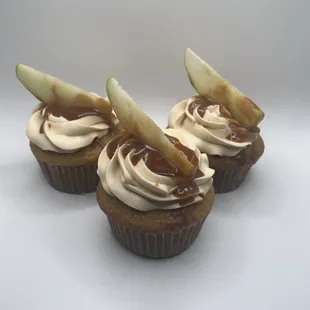 Caramel Apple Cupcakes