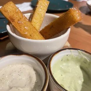 Polenta fries!