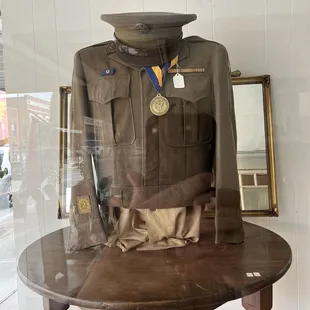 Old military uniform of some kind!