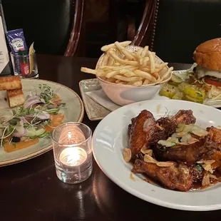 Crispy Confit Chicken Wings