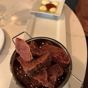 Beet Fries Dinner Menu
