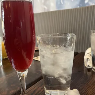 Mimosas, coffee, and great food!