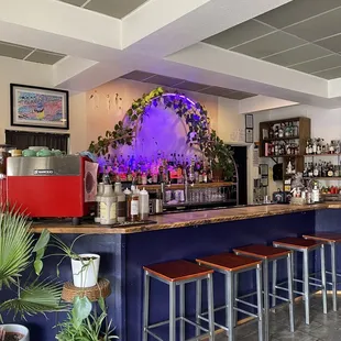 bar area