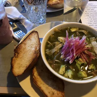 Green Chile Pozole