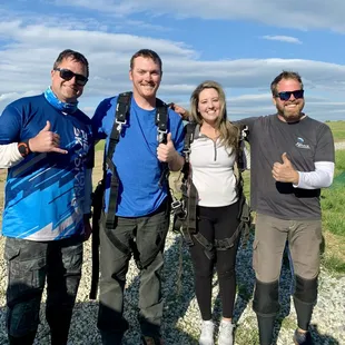 The instructors here make the skydiving experience even better!!