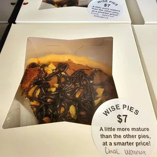 WISE PIES in the cooler, grab &amp; go!