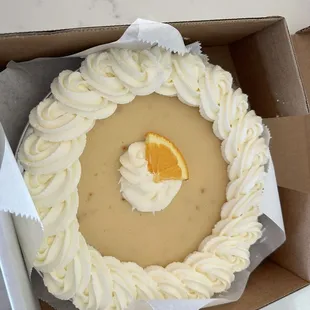 Orange pie