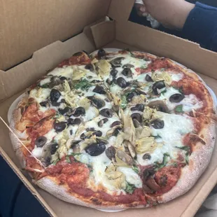 Veggie pizza