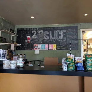 The ordering counter