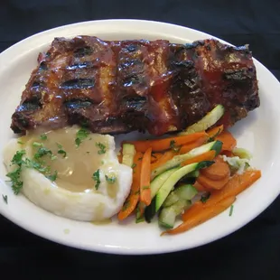 ribs, food, bbq ribs