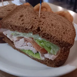 Traditional Hot Turkey Sandwich