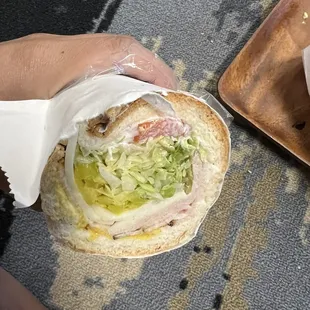 No turkey in the turkey sandwich