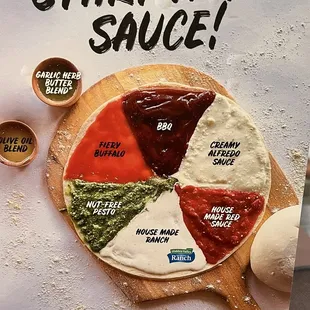 the ingredients of the pizza