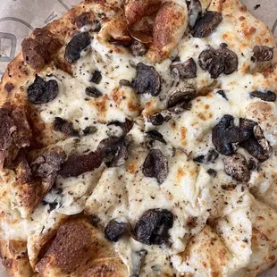 Mushroom Truffle pie.