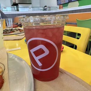 Strawberry Hibiscus Drink