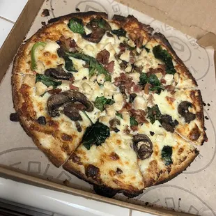 burnt edges and the bottom was just as bad