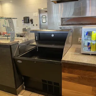 Drink station empty