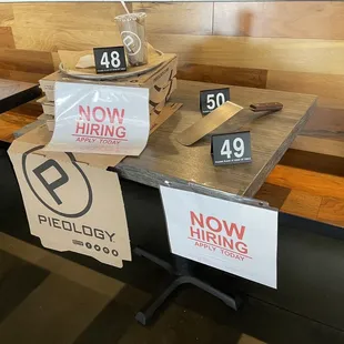 This is how they advertise hiring.