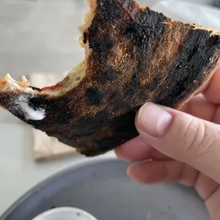 Burnt Pizza Crust