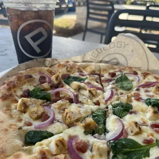 CYO Pizza and drink!