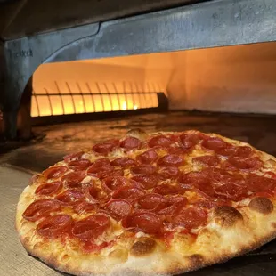 Stone Hearth and Open Fire oven