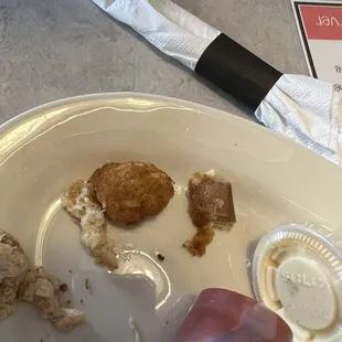 Band-aid in crab ball