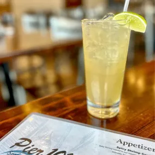 Cadillac margarita!  Thank you Pier 101 for NOT using Jose in this brilliant margarita!