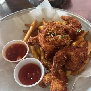 Coconut Shrimp Basket