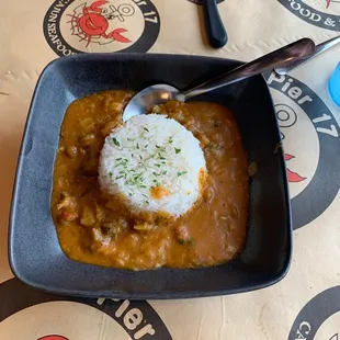 Crawfish etouffee