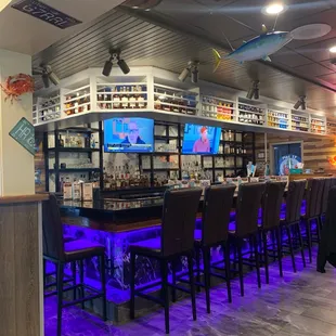 Bar is well stocked!