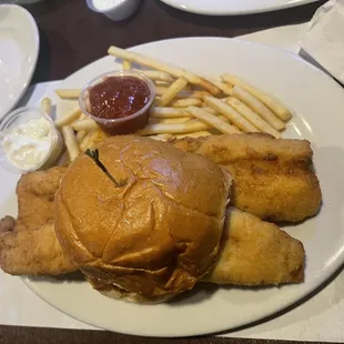 Fish sandwich