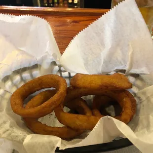 Order of onion rings.