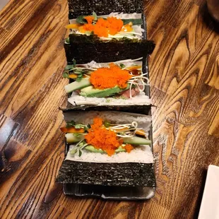 Three Signature Handroll Combination