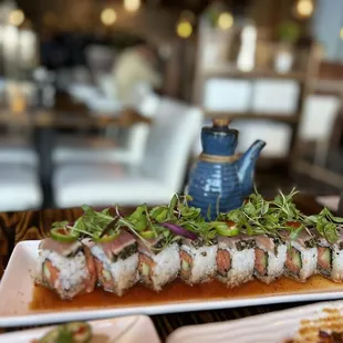 sushi and sashimi, food, sushi, sashimi