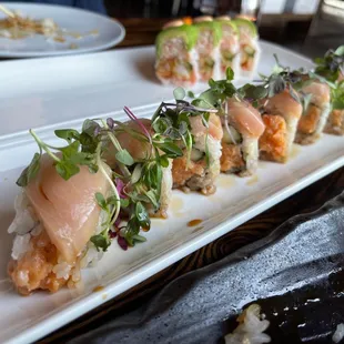 Yellowtail Serrano Roll
