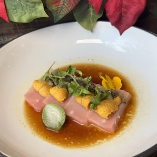 Toro Carpaccio with Uni